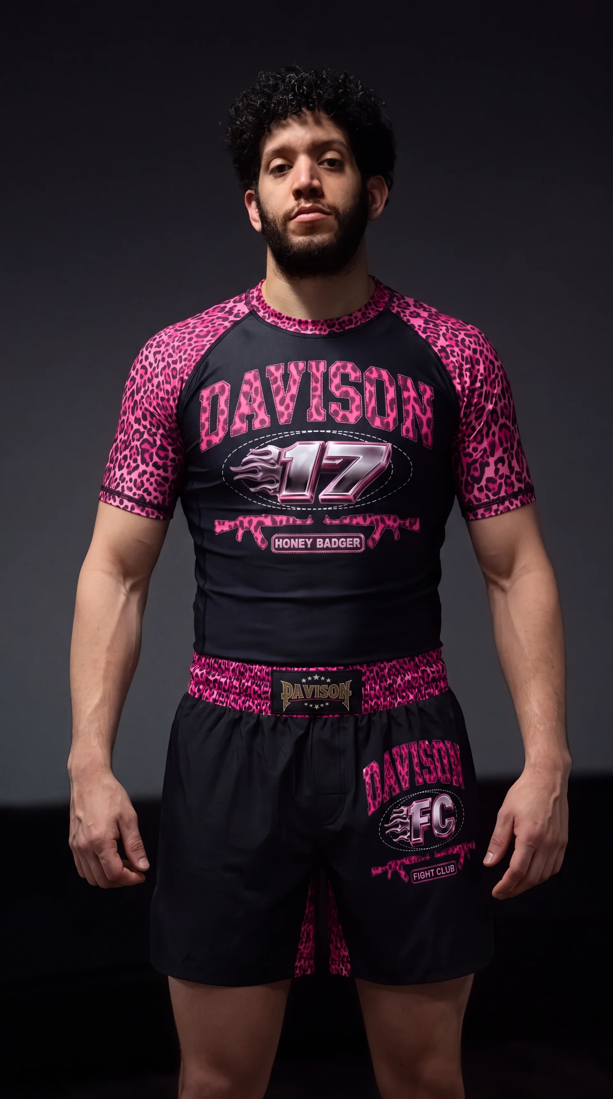 PINK DAVISON FC SHORTS