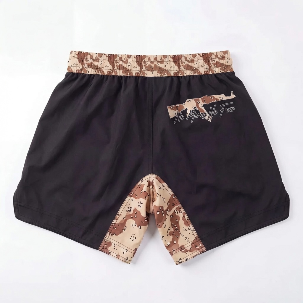 DAVISON CAMO FIGHT SHORTS