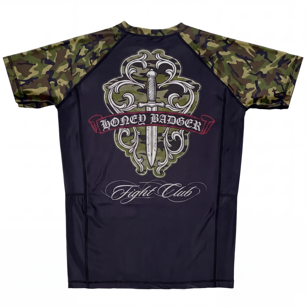 Camo Twin Lions Rashguard